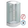 Душевая кабина Niagara NG-33294-14RBKG (1200х900х2000) средний поддон (26см) стекло МАТОВОЕ
