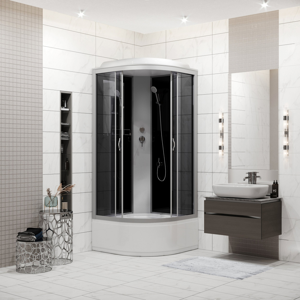 Душевая кабина Niagara NG-2507-14 с крышей
