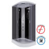 Душевая кабина Niagara NG-3512-14LG (1200х800х2150) низкий поддон(13см) стекло ТОНИРОВАННОЕ