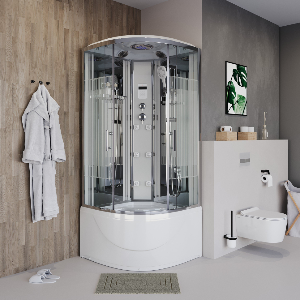 Душевая кабина Niagara Ultra NG-709-01 (100х100х220)