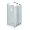 Душевая кабина Niagara NG-43085-14QBKG без крыши с гидромассажем