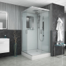 Душевая кабина Niagara NG-6002-01GQ (1000х1000х2100) низкий поддон(16 см) стекло ПРОЗРАЧНОЕ, 4 места