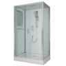 Душевая кабина Niagara NG-6012-01QL (1200х800х2100) низкий поддон(16 см) стекло ПРОЗРАЧНОЕ, 5 мест