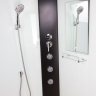 Душевая кабина Niagara NG-6703-14BKG без крыши, с гидромассажем