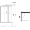 Душевая кабина Niagara Eco E120/80/40L/TN